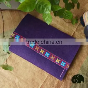 Factory Wholesale Felt Fabric Document Bag With Customised Logo thumbnail-1