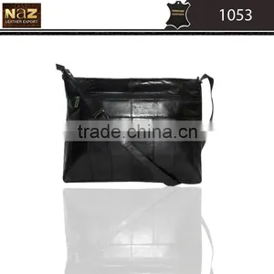 Leather Hand Bag in Blac Color thumbnail-1