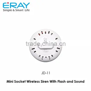 Mini Socket Siren With Sound and Flash Works With Alarm Panel / IP Camera /Standalone thumbnail-6