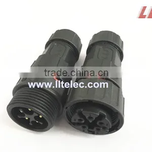 UL Approved 5 Poles Solder Terminal Male to Female Waterproof Connector thumbnail-1