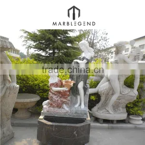 Garden Decoration Natural Stone Life-Size Marble Statue thumbnail-5