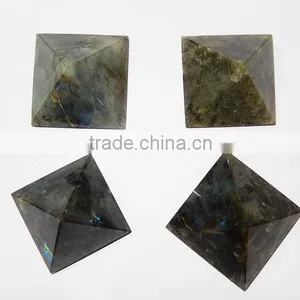 Wholesale Labradorite Pyramids : Wholesale Gemstone Pyramids thumbnail-1