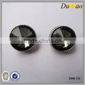 Button for Gentlemen and Ladies Suit Dress Fancy Rhinestone Button thumbnail-1