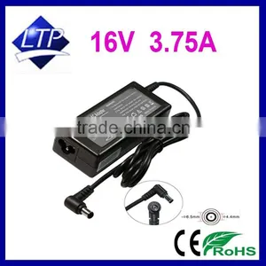Good Laptop Adapter 16V 3.75A 6.5*4.4mm Power Supply for Sony PCGA-AC16V1 60W Notebook Charger thumbnail-1
