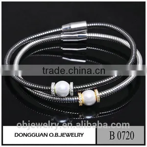 Charm Bracelet /magnetic Bracelet /925 Silver Bracelet thumbnail-3
