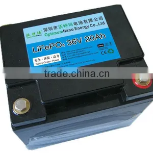 36v 20ah Lifepo4 Battery Pack for Electric Scooter thumbnail-1