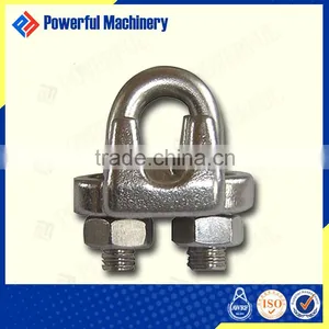 Heavy Duty Stainless Steel DIN1142 Cross Wire Rope Clip thumbnail-2