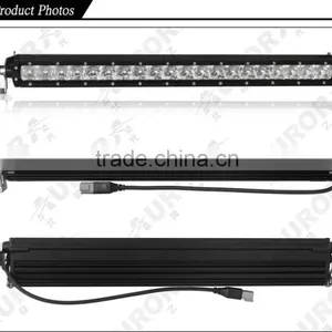Single Row 10'' Inch LED Light Bar Offroad 4WD Boat UTE Driving ATV thumbnail-3