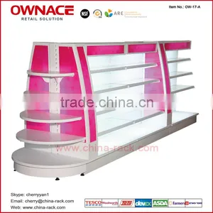 LED Light Canopy Metal Shelf Bracket Cosmetic Store Shelf thumbnail-1