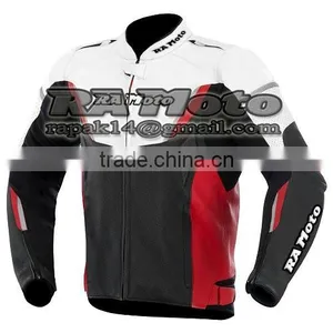 Motorcycle Leather Jacket, Motorbike Leather Jacket thumbnail-4