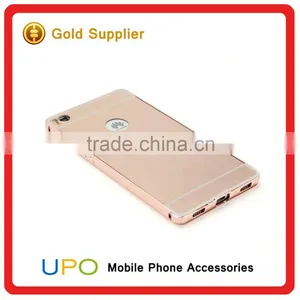 [UPO] New Arrival Aluminum Bumper Hard Plastic PC Phone Cover Case for Huawei P8 thumbnail-1