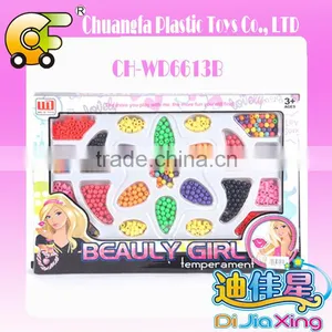 New Design DIY Plastic Beaded Bracelet Kids Diy Crafts thumbnail-3