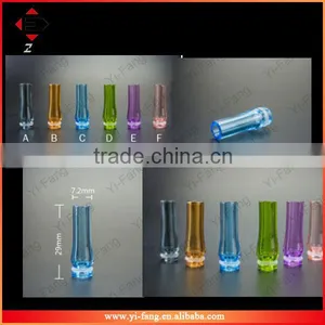 Colorful Glass 510 Drip Tips Wholesale Ecig Drip Tips thumbnail-1
