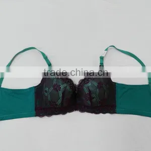 Free Sample Push Up Thick Pad Very Sexy Floral Lace Bra thumbnail-3