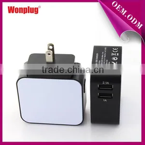 High Quality USB Home Travel Charger to EU UK AU US thumbnail-1