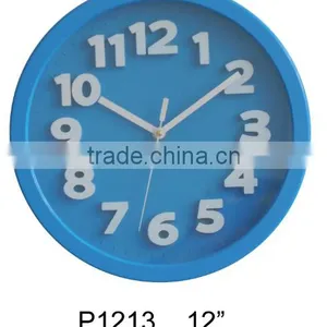 Hot Selling High Quality 3D Plastic Wall Clock thumbnail-2