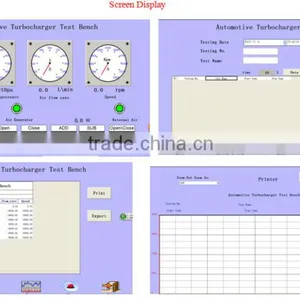 Beacon BCZY-2CTurbocharger Test Type Automobile Turbocharger Test Bench thumbnail-6