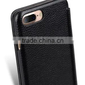 Newly Black Face Cover Premium Litch Leather Case for Apple IPhone 7 Plus(5.5") thumbnail-6