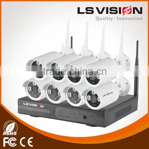 LS VISION HD WIFI Ip Camera 960p Wireless Security Camera ,Wifi NVR KIT for Home, Shop, Bank, Surveillance thumbnail-1