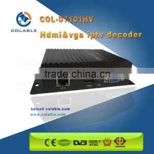 Mini Size ip Streaming to hd mi Decoder COL-D7101HV thumbnail-1