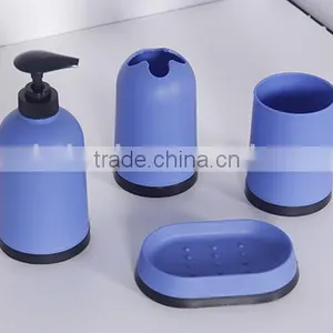 Colourful Eco-friendly pp Lime Green Bathroom Accessories Set thumbnail-5