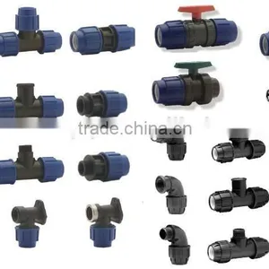 Quick Connect Pipe Fitting Plastic Water Pipe Fitting Compression Fitting thumbnail-2