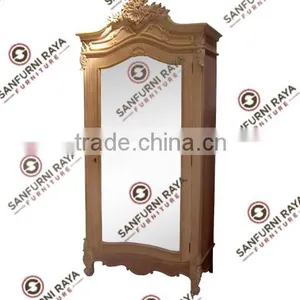 French Style Armoires or Wardrobe One Door thumbnail-1