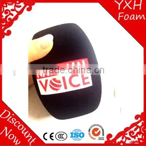 Factory Custom Windscreen Sponge Cover Microphone Foam Windscreens With Printing Logo thumbnail-1