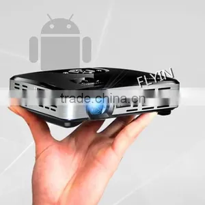 Smart 1080P 1280x800 3d Portable Mini Android Projector thumbnail-4