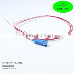 High Quality China-made SC SM Simplex 0.9mm Fiber Optic Pigtail thumbnail-1