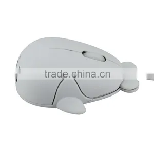 Endangered Species Dolphin Shape Optical Wired Gift Mouse thumbnail-3