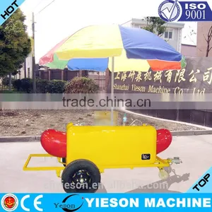 0.3 Ton Food Cart Trailer / Hot Dog Cart Churros Food Trailer With 12 Months / 2.2 m Length Mobile Food Trailer thumbnail-4