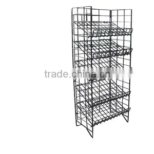 Metal Store Pegboard Display Stand for Headwear thumbnail-1