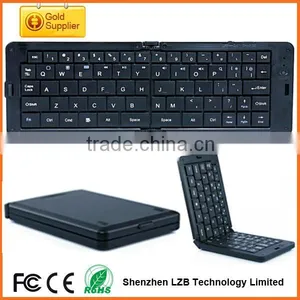 Mini Wireless Folding Bluetooth Keyboard for Ipad, Iphone, Smart Phone thumbnail-1