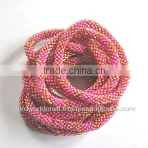Rollover Glass Bead Bracelets From Nepal thumbnail-4
