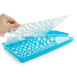 Multifunction Colorful Hallow Drain Custom Kitchen Cheap Plastic Tray thumbnail-3