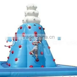 Morden Style Shaped Inflatable Water Rock Climbing Wall thumbnail-1