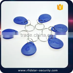RFID Proximity ID Card 125Khz Keychains EM 4100/4102 Token Tags Key Fobs thumbnail-4
