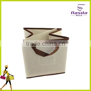 Non Woven Fabric Storage Box for Clothing Toys thumbnail-1