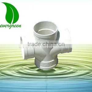 PVC Cross Joint Pipe Fitting thumbnail-1