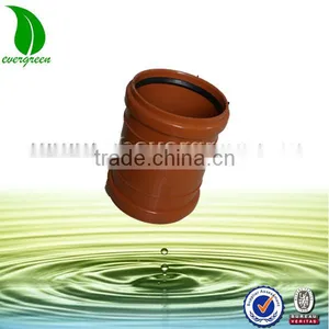 Soil Pipe 110mm Double PVC Socket Coupling White thumbnail-1
