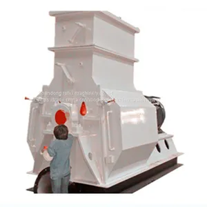 Wood Longs Branches Hammer Mill Machine For Sale thumbnail-4