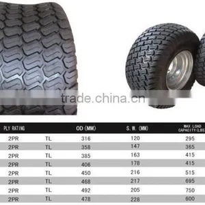 16x6.50-8 Lawn Tractor Wheel Lawn Garden Tire Lawn Mower Wheel thumbnail-2