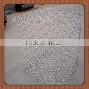 2*1*1M 1*1*0.5m 60*80 Mesh Size Galvanized Gabion Basket / Pvc Coated Gabion Box thumbnail-1