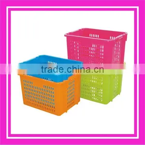 Plastic Stackable Basket / Collapsible Basket thumbnail-1