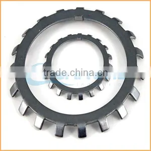 China Professional Manufacturing Yellow Zinc Plated Metal Lock Washer thumbnail-5