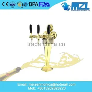 MZL Factory Cheapest Price Stainless Steel Draft Beer Tower With Ice Tube in Canada,North America thumbnail-1