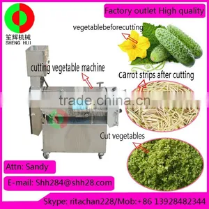 Shenghui Factory Selling Lotus Root SH-112 Lotus Root,loofah ,liquorice Slicing Machine thumbnail-1