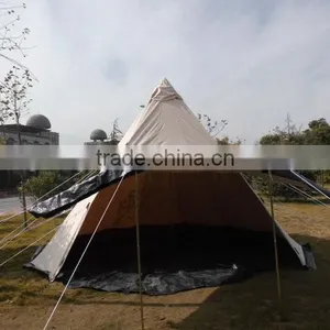5~8 People Large Bell-shaped Camping Outdoor Waterproof Relief Tents thumbnail-1