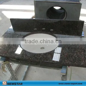 Tan Brown Granite Vanity Top thumbnail-1